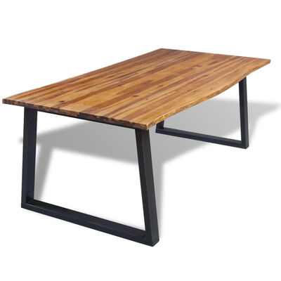 

Dining Table Solid Acacia Wood 787"x354"