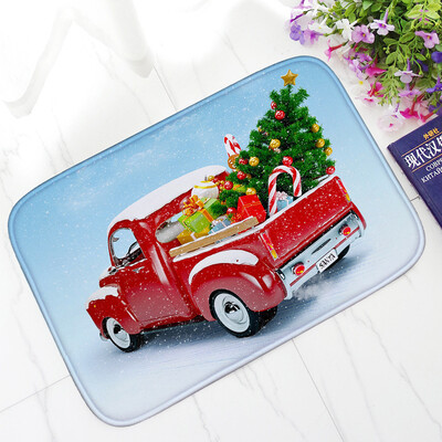 

〖Follure〗Christmas HD Printed Non-Slip Bath Mat Absorbent Home Decor
