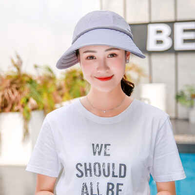

Hat woman along the empty top sun hat sunscreen UV summer outdoor ride youth bike sun hat