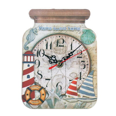 

Greensen Vintage Style Silent Wall Number Clock for Bedroom Living Room DecorationVintage Wall Clock Vintage Bottle Clock