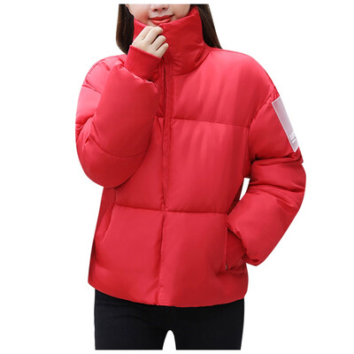 

Toponeto Fashion Women Winter Warm Cotton Hooded Winter Jacket Long-Sleeved Coat