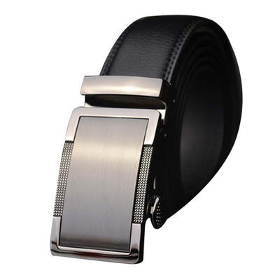 

Genuine Leather Mens Automatic Belts Fashion Waist Strap 125cm