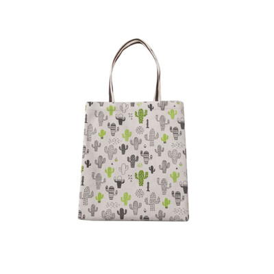 

Toponeto Simple And Convenient Shopping Bag Cotton And Linen Portable Storage Bag