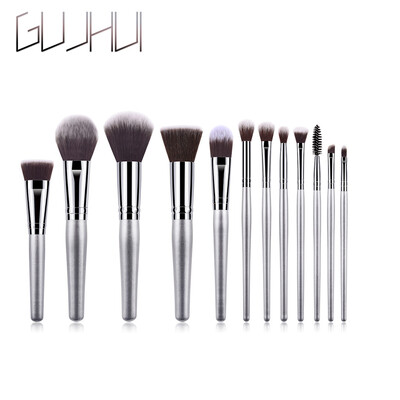 

Toponeto Foundation Cosmetic Eyebrow Eyeshadow Brush Makeup Brush Sets Tools 12PCS