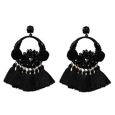 

2019 new leopard print taseel Earrings For Women 2019 New Fashion Sweet Earrings party Jewelry Femme Brinco Wholesale