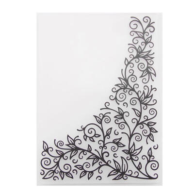 

Flower Printed DIY Scrapbooking Plastic Embossing Template Folder Stencils