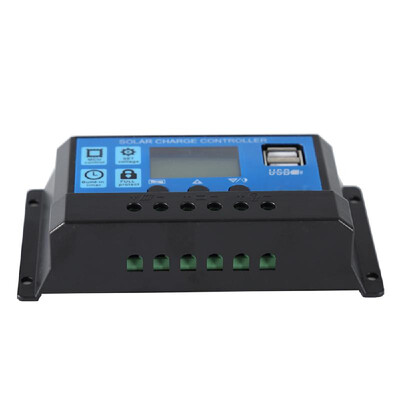 

20A Solar Controller Multi-purpose Intelligent HD LCD Display Dual USB Interface for Home or Industrial Use