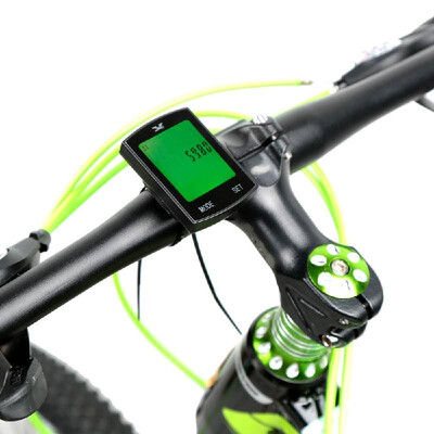 

Wireless Touch Button Bike Bicycle Cycling Computer Odometer Speedometer Stopwatch Backlight Backlit Water-resistant Multifunction