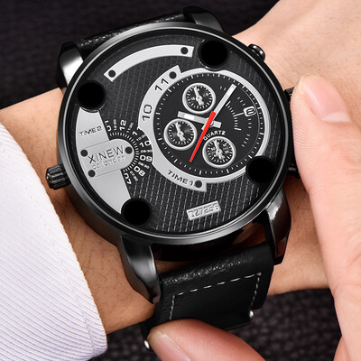 

Gobestart Mens Watches Waterproof Sport Chronograph Quartz Military Wrist Watch