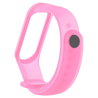 

ECSEM Sport Band for Xiaomi mi Band 3 Smart Bracelet WristbandClear Silicone Watch Strap for Xiaomi Mi Band 3 Fitness Tracker