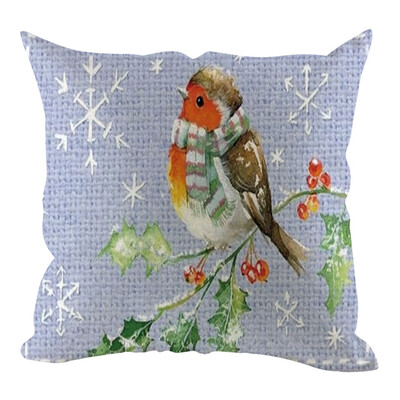 

Tailored Christmas Pillow Cover Pillowcases Decorative Sofa Cushion Cover Home Decoration