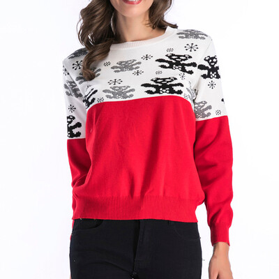 

〖Follure〗Women Long Sleeve Tops Sweater Pullover Slim Jumper Knitwear Outwear BKL