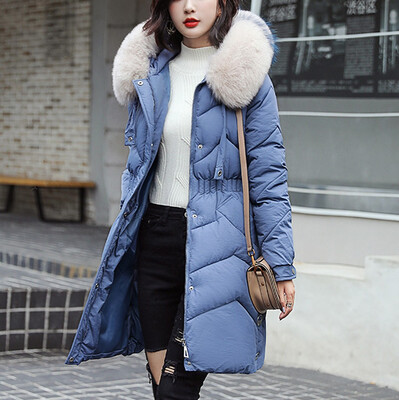 

Roseonmyhand Fashion Women Winter Warm Cotton Hooded Winter Jacket Long-Sleeved Coat