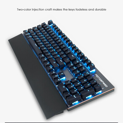 

Motospeed GK89 24GHz Wireless USB Wired Mechanical Keyboard with RGB Backlit 104Keys Wireless Gaming Keyboard For Gamer
