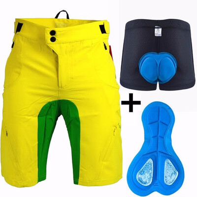 

SAENSHING Cycling Shorts Men Gel Pad Cycling Underwear Padded MTB Mountain Bike Shorts Bicycle Downhill Bermuda Breathable