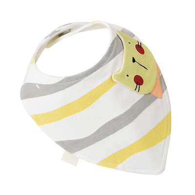 

Baby Bibs Cartoon Pattern Toddler Baby Waterproof Saliva Towel Cotton Fit 0-3 Years Old Infant Burp Cloths Feeding