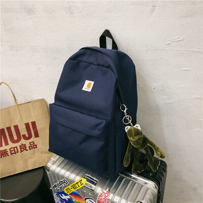 

Insfeng schoolbag for female college students Korean version of high school large-capacity fashionable shoulder bag simple mens B