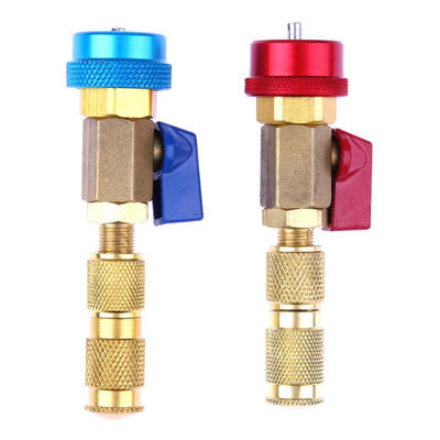 

Air Conditioning R134A Valve Core Quick Remover Installer High Low Pressure