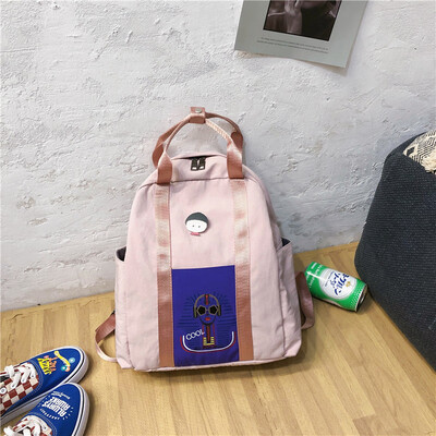 

Schoolbag Woman Korean version of Harajuku ulzzang high school students inswind backpack junior high school students baitamori sho