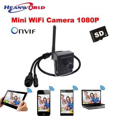 

Mini Wireless IP Camera 1080P HD Outdoor Surveillance W1PC Antenna 1PC Power AdapterEU Plug