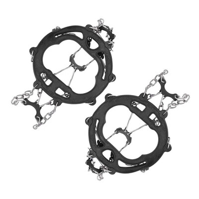 

1Pairs 11 Teeth Claws Flexible Safety Outdoor Crampons Climbing Gripper Snow Claw Non-slip Shoes Cover for Outdoor Camping Hiking
