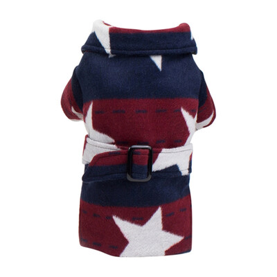 

Pet Autumn Winter Thickening Coat Winter Warm Stars Jacket Hoodies For Small And Medium Dogs Puppy Yorkshire Outfit