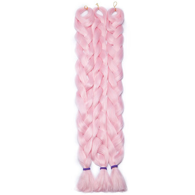 

3 Packs Braiding Hair Ombre for crochet Hair Weave with Synthetic&Twist Braiding Hair Extensions