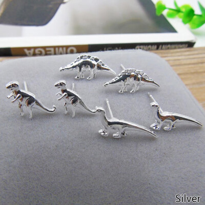 

Little Earrings Fashion Available Faddish Punk Earrings Earring Dinosaur Childlike Excellent