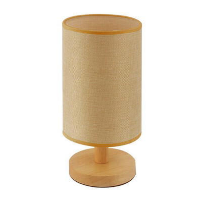 

Wood Lamp Holder LED E27 Dimmer Table Lamp For Bedroom Bedside Bar Deco Light 80 - 265V 0 - 5W