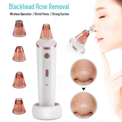 

Greensen Electric Blackhead Acne Vacuum Suction Removal Facial Pore Cleaner Wireless Skin Cleaning Tool
