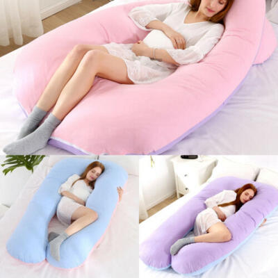 

U Shape Full Body Maternity Pillow Case Sleeping Support for Pregnant Women