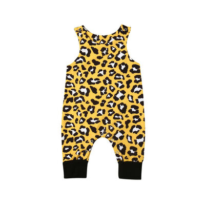 

Newborn Toddler Baby Girl Boy Leopard Romper Bodysuit Jumpsuit Outfit Clothes