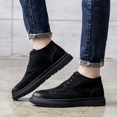 

Martin shoes wild high Martin boots retro fashion sports men Martin shoes casual trend motorcycle boots