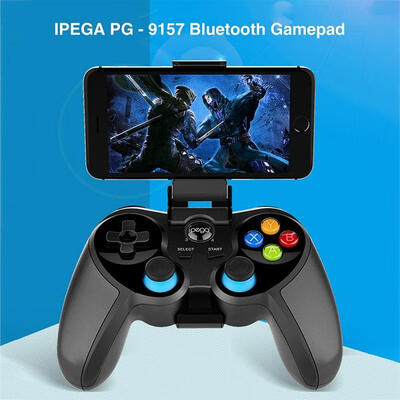 

IPEGA PG-9157 Bluetooth Gamepad Wireless Joystick With Phone Stand For Android IOS Phone Smart TV TV Box PC