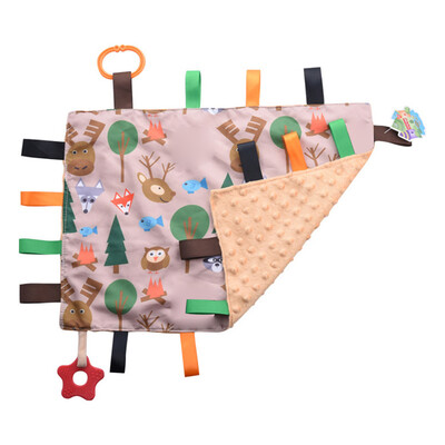 

Tailored Infant Baby Soft Sleep Soothing Towel Security Blanket Hand Towel BB Sound Toys