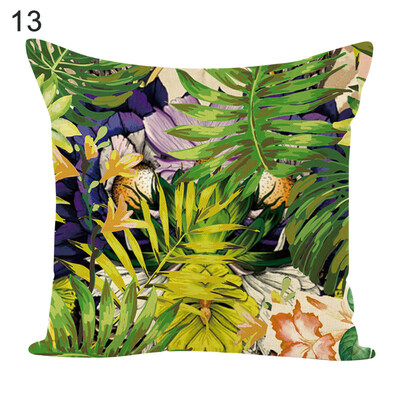 

Flower Green Plants Square Throw Pillow Case Cushion Cover Sofa Bed Car Decor