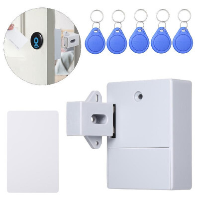 

Hidden-Cabinet Lock RFID DIY Free Opening Intelligent Sensor Wardrobe Shoe Drawer Electronic Lock