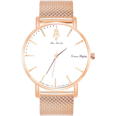 

Relogio Feminino Women Minimalist Watch Mesh Band Stainless Steel Quartz Wristwatch Luxury Sport Watches King Hoon Pattern
