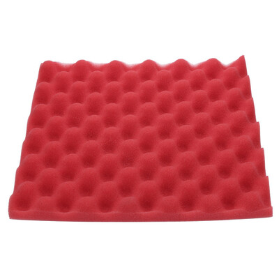 

Toponeto 25x25X5CM Studio Acoustic Absorption Foam Sound Noise Insulation Panel Tile KTV