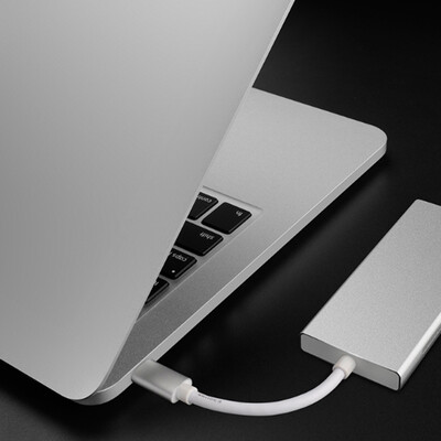 

7-in-1 Multifunctional USB Type C Hub with Power Delivery 4K High Definition Output Port DataTF Card Reader PD Charging Port 3 US