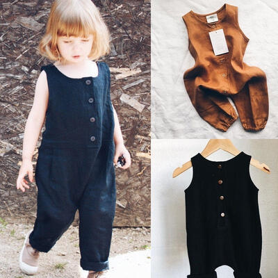 

Newborn Kids Girl Infant Romper Jumpsuit Baby Bodysuit Cotton Clothes Outfit 1PC