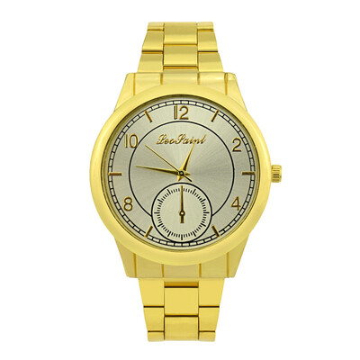 

Gobestart Men Luxury Fashion Military Stainless Steel Analog Quartz Wrist Watch