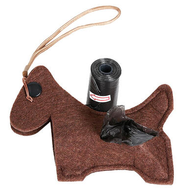 

Outdoor Portable Pet Poop Degradable Bag Holder Cute Animal Shape Dispenser
