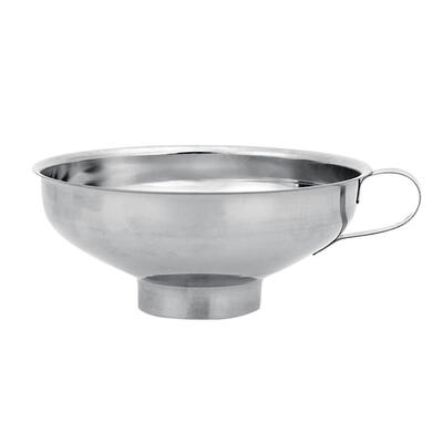 

Stainless Steel Wide Mouth Funnel Kimchi Jam Filling Canning Hopper Filter