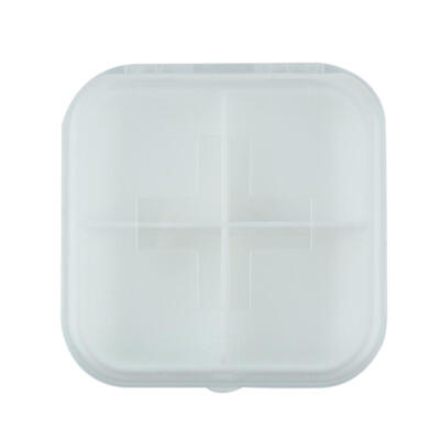 

4 Grids Mini Portable Pill Box Drug Tablets Case Medicine Box Container