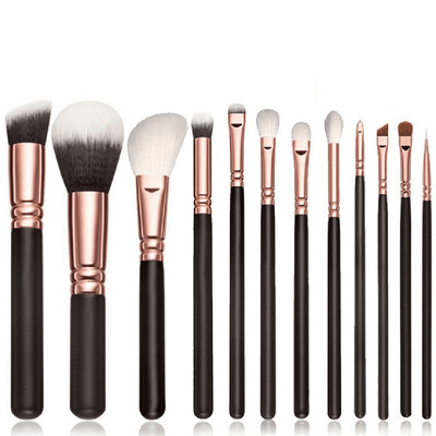 

〖Follure〗12PCS Makeup Brushes Cosmetic Set Eyeshadow Brush Blusher Cosmetic Tools