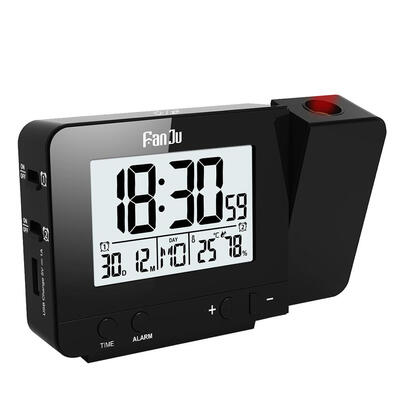 

Digital Projection Alarm Clock Weather Station with Thermometer Hygrometer