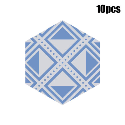 

〖Follure〗10Pcs Self Adhesive Tile Floor Wall Decal Sticker DIY Kitchen Bathroom Decor