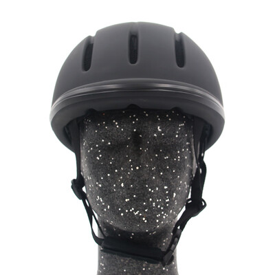 

Professional Horse Riding Helmet Adjustable Size Half Face Cover Protective Headgear Secure Equipment for Questrian Riders