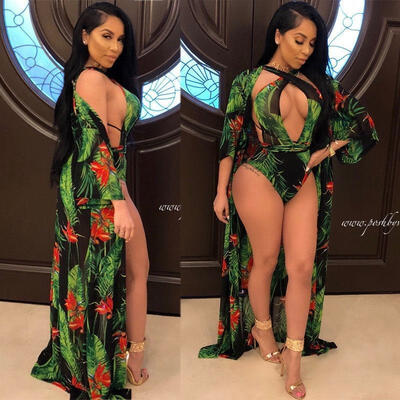 

Sexy Women Bikini Cover Up Sarong Swimwear Kaftan Dress Lady Crochet Beach Wear